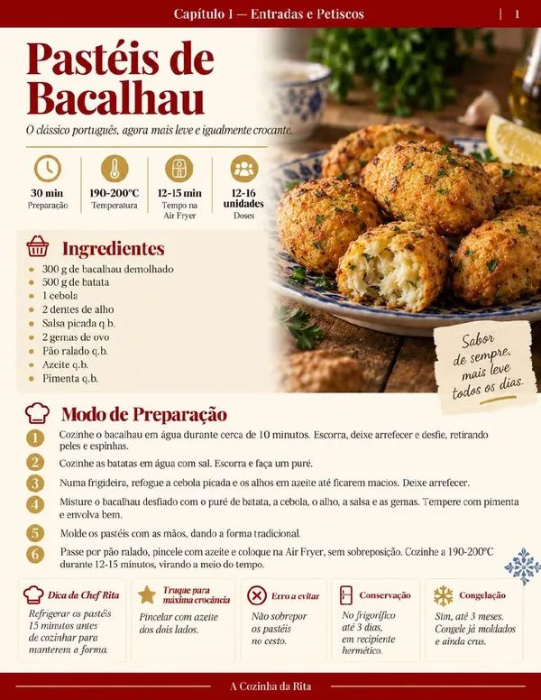 Página real do eBook Air Fryer à Portuguesa — página 9